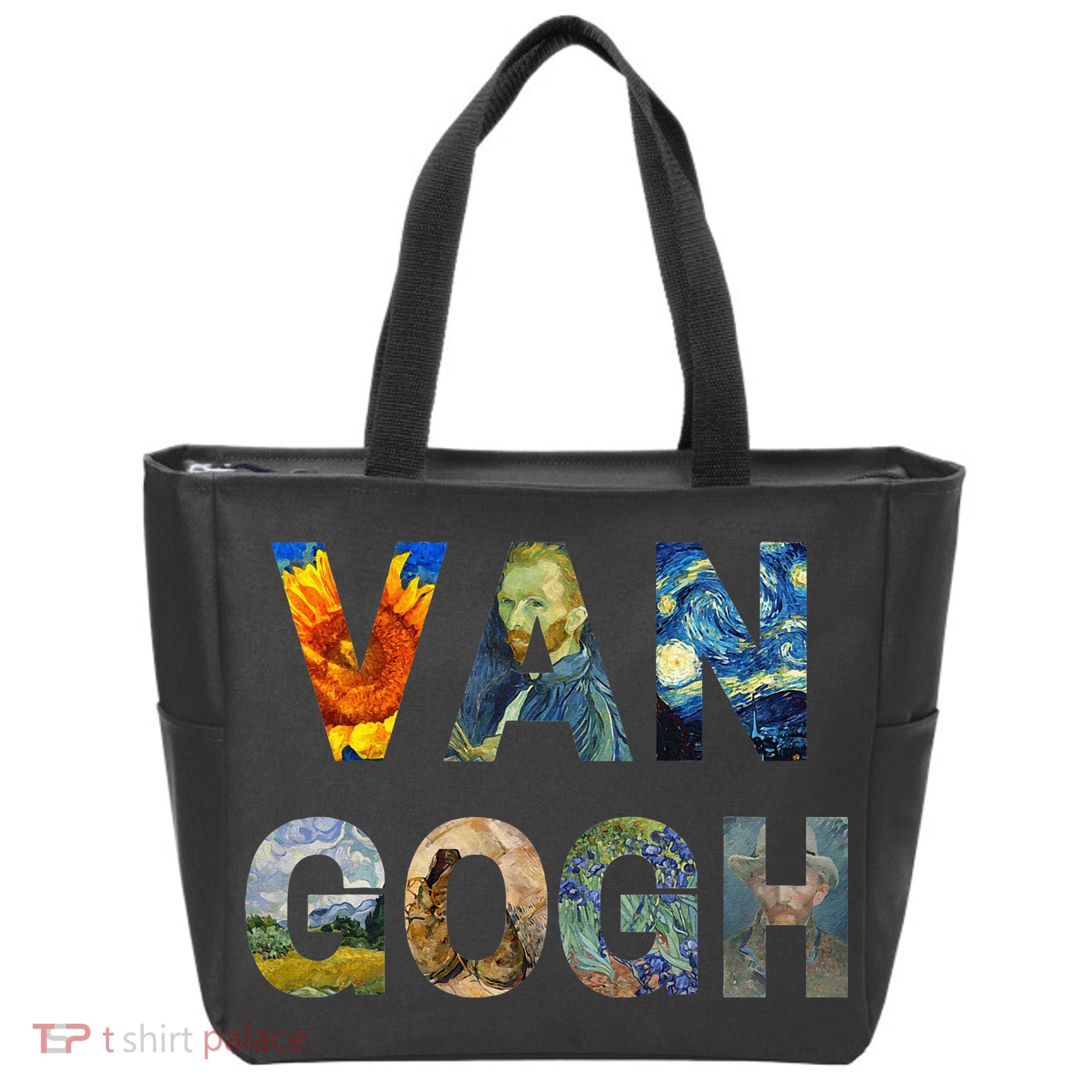Van Gogh Tribute To Vincent Van Gogh Tote Bag