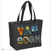 Van Gogh Tribute To Vincent Van Gogh Tote Bag thumb 2