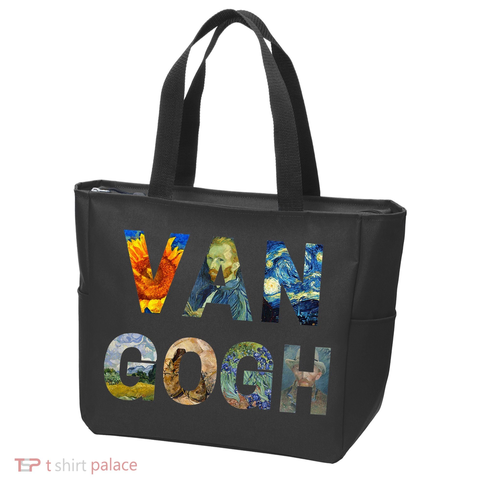 Van Gogh Tribute To Vincent Van Gogh Tote Bag