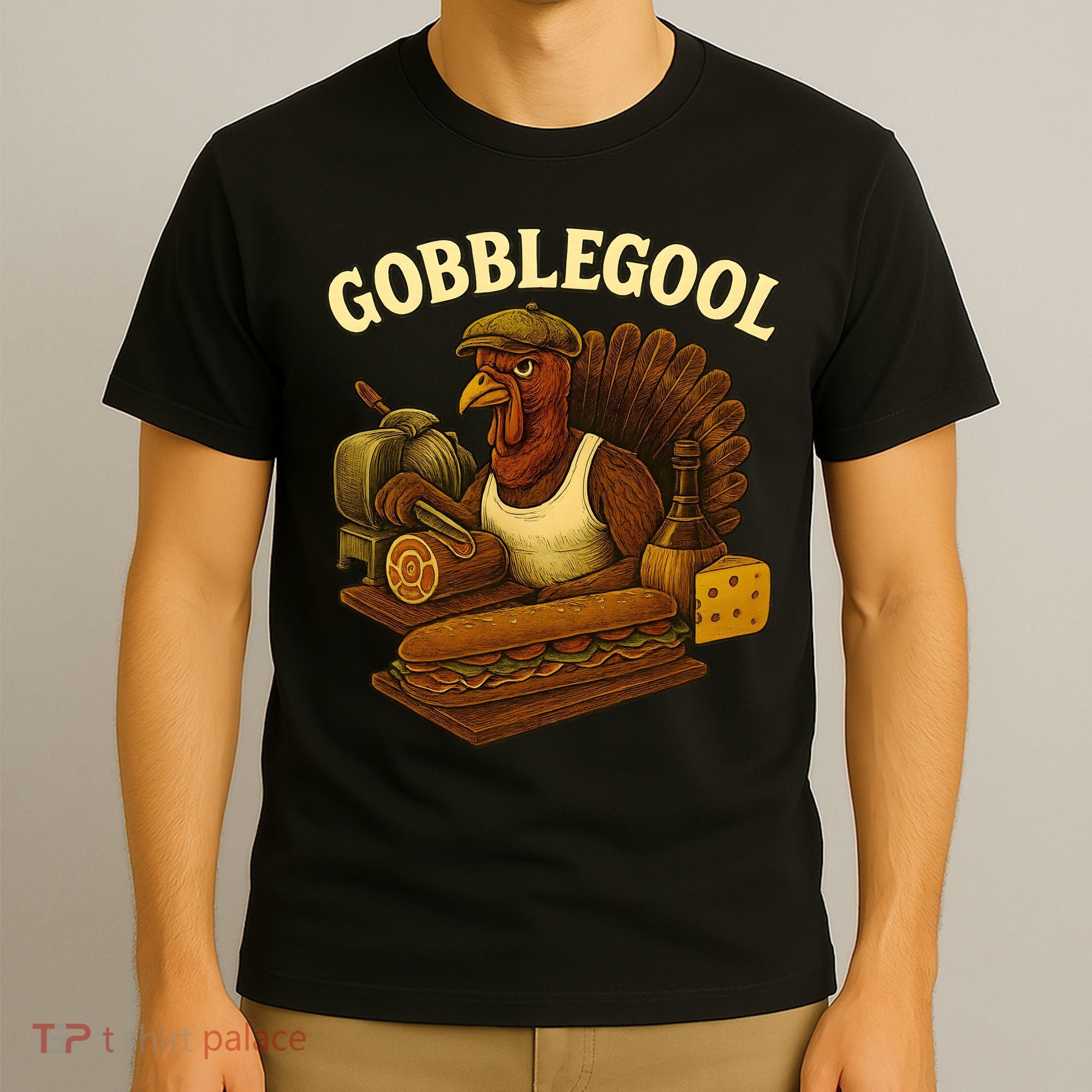 Vintage Gobblegool Turkey Thanksgiving T-Shirt