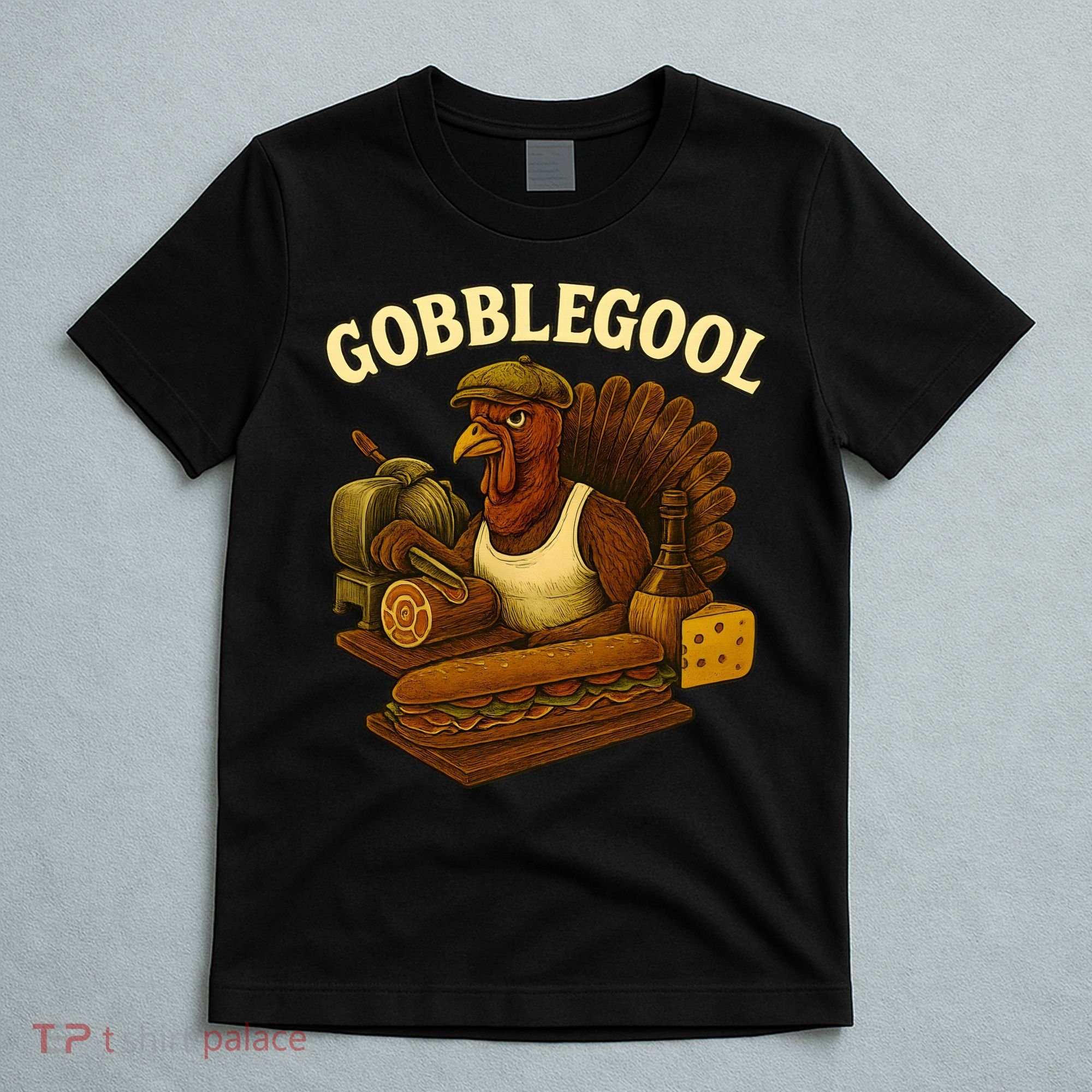 Vintage Gobblegool Turkey Thanksgiving T-Shirt
