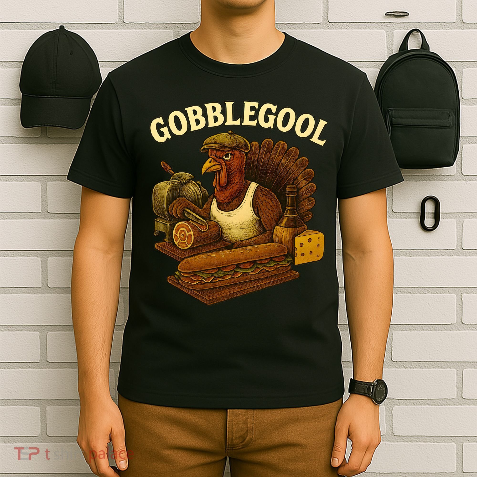 Vintage Gobblegool Turkey Thanksgiving T-Shirt