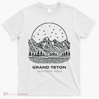 Vintage Grand Teton National Park Hike T-Shirt thumb 0