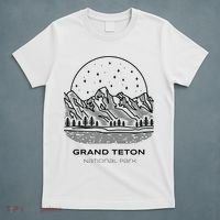 Vintage Grand Teton National Park Hike T-Shirt thumb 5