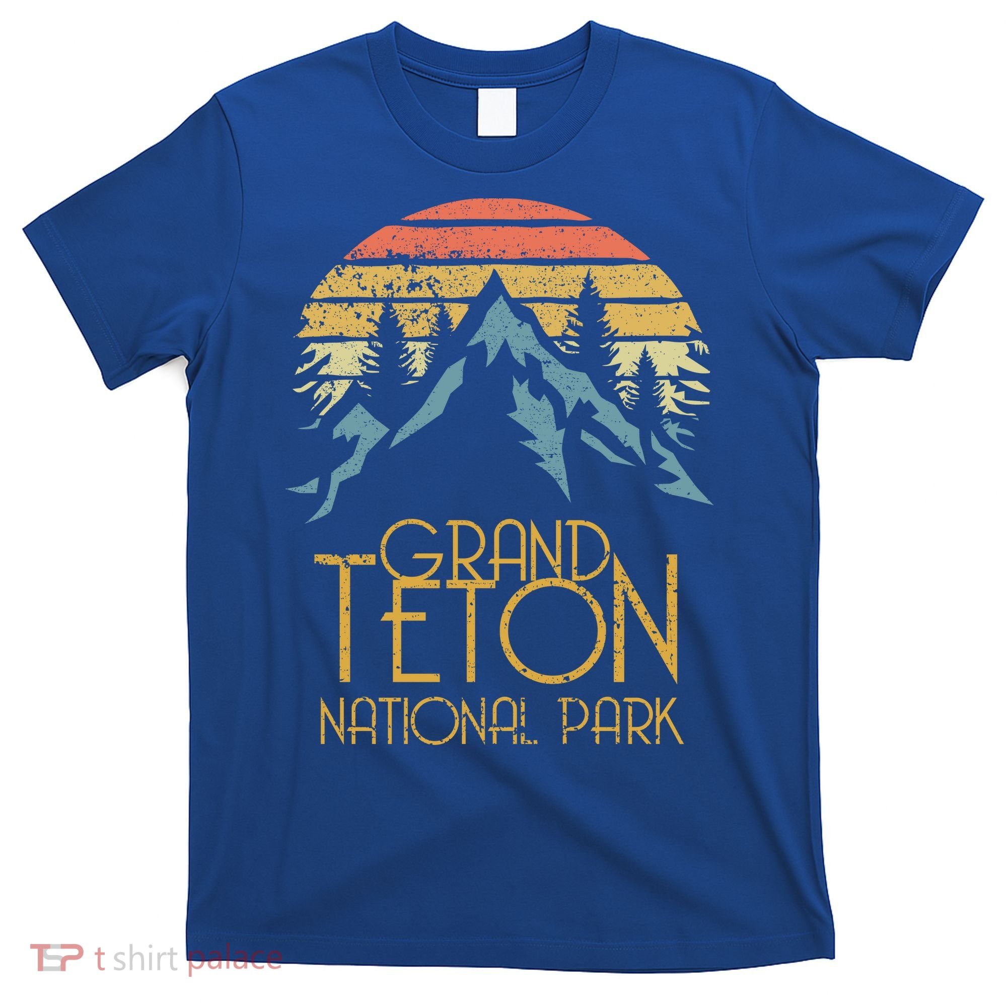 Vintage Grand Teton National Park Wyoming Retro Sweagift T-Shirt