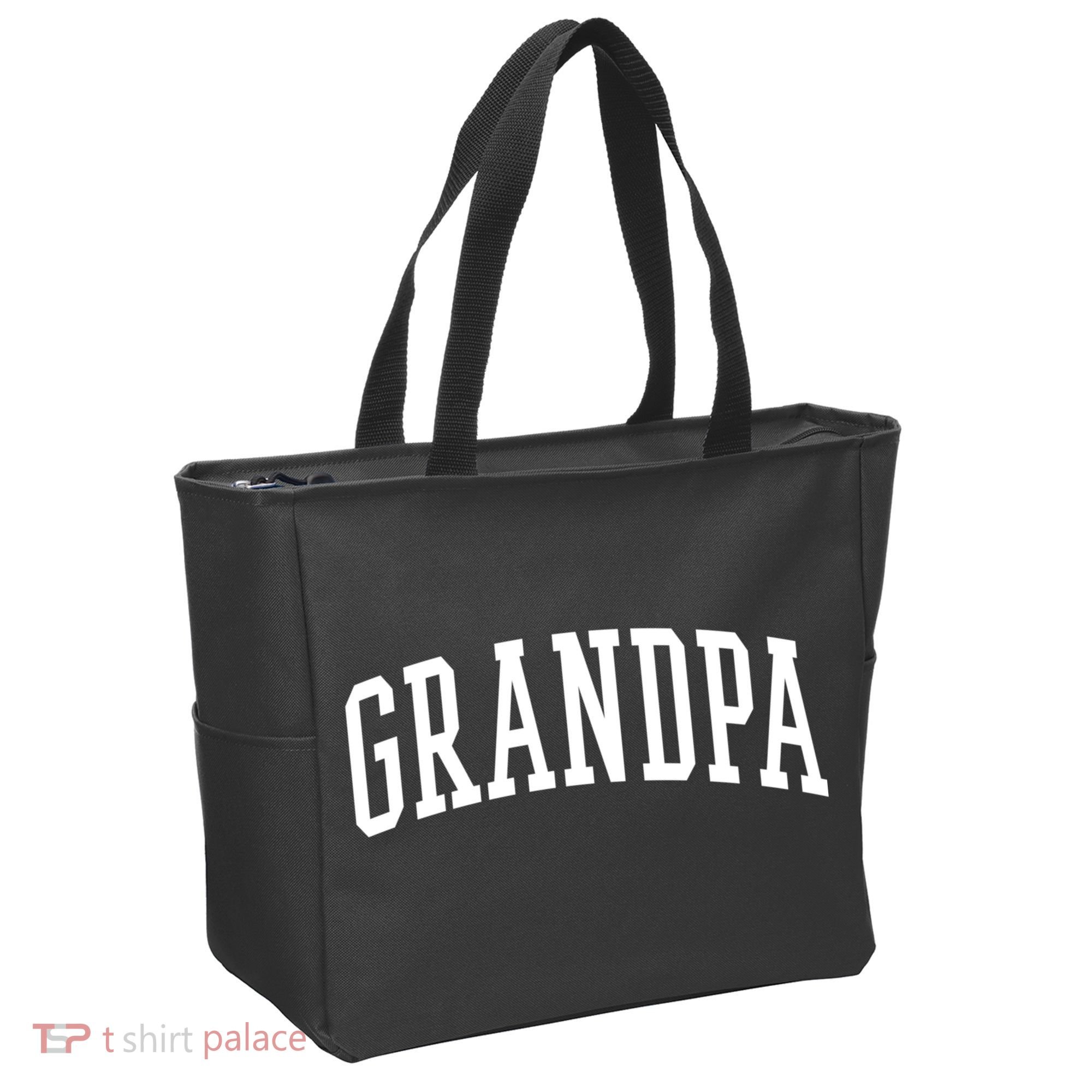 Varsity Grandpa Tote Bag