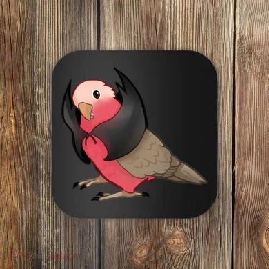 Vampire Galah Coaster