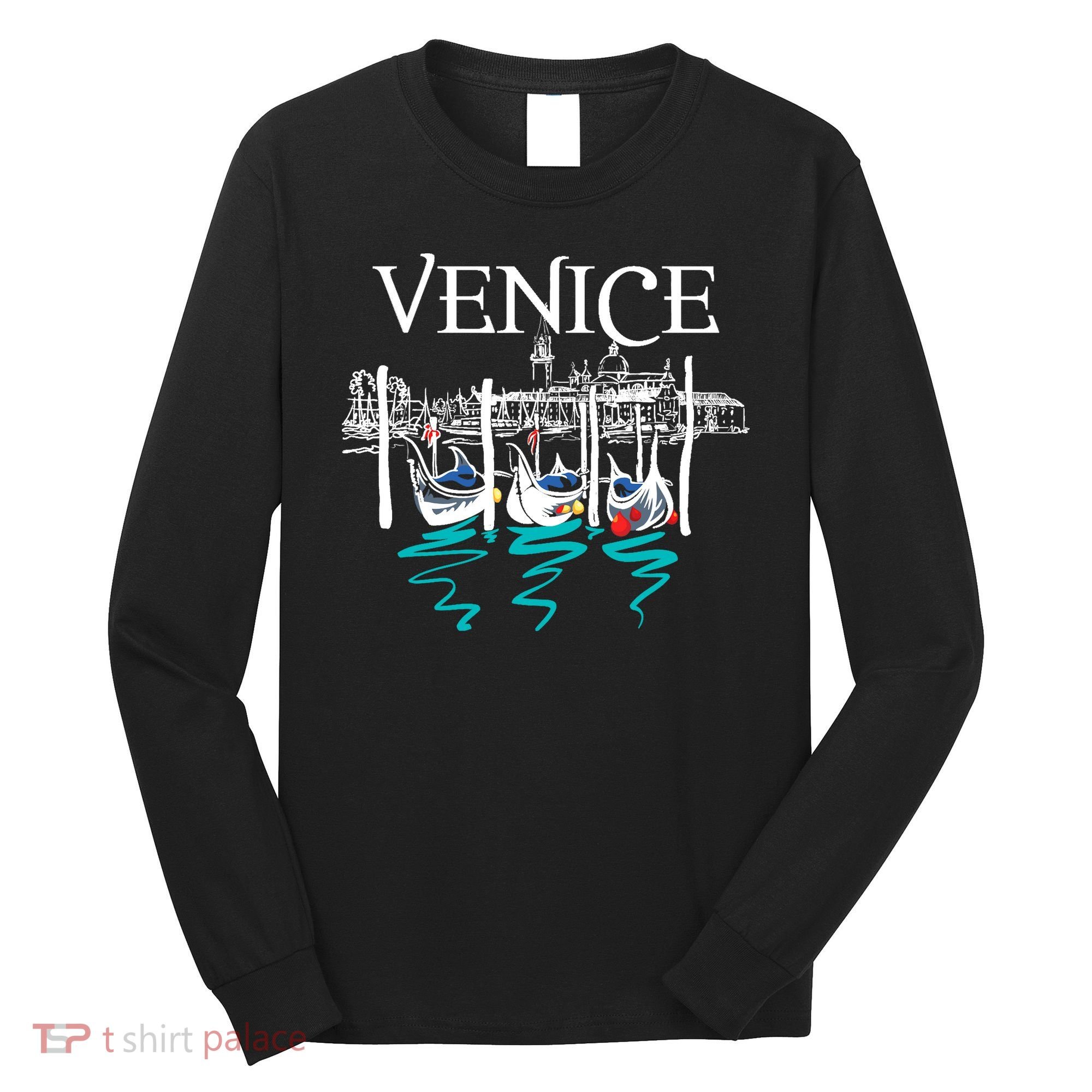 Venice Gondola | Venetian Canals | Italian City Long Sleeve Shirt