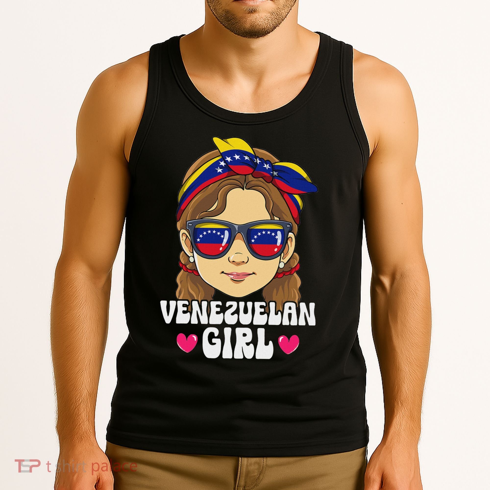 Venezuelan Girl Venezuela Tank Top