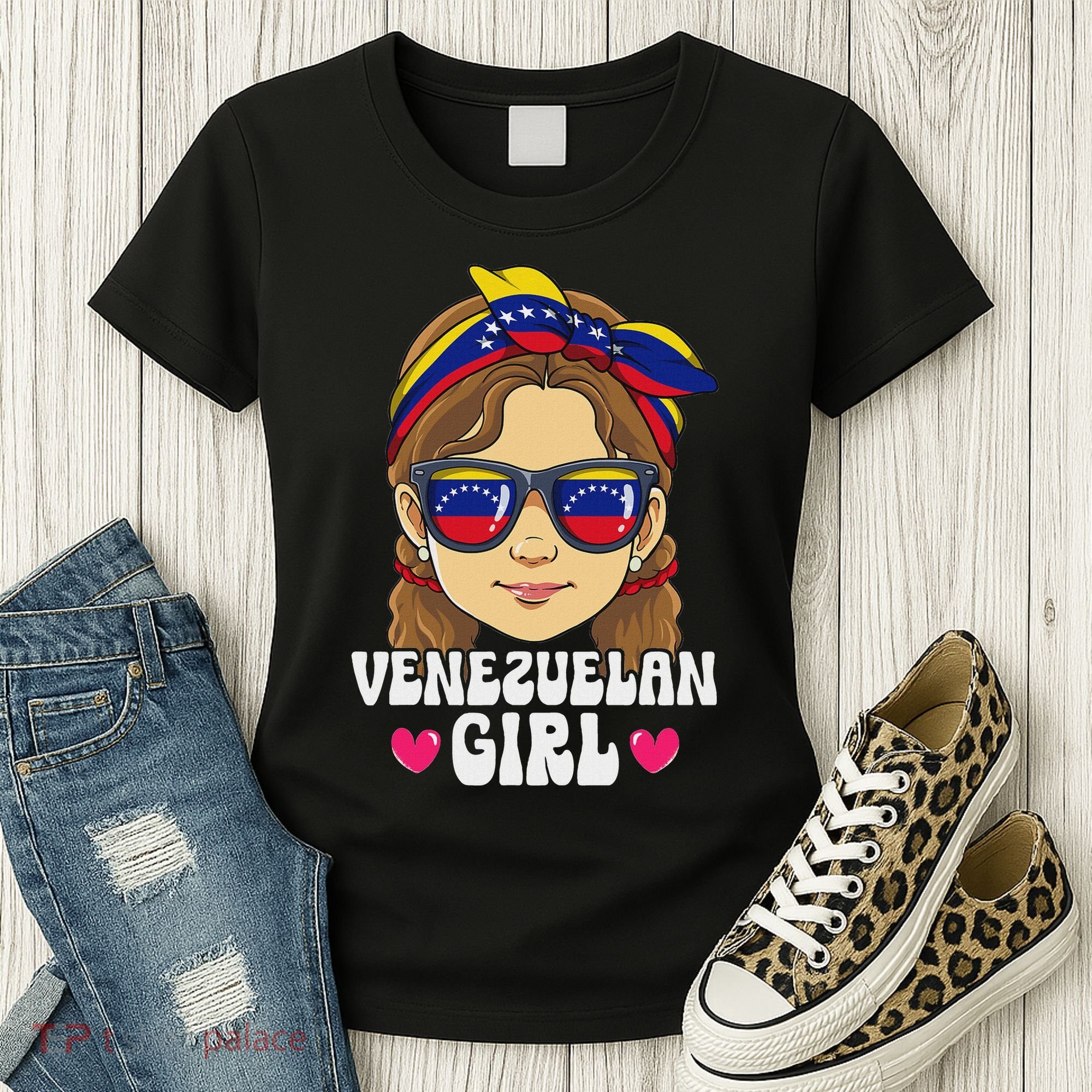 Venezuelan Girl Venezuela Women's T-Shirt