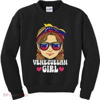 Venezuelan Girl Venezuela Kids Sweatshirt thumb 0
