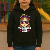 Venezuelan Girl Venezuela Kids Hoodie thumb 3