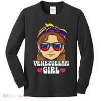 Venezuelan Girl Venezuela Kids Long Sleeve Shirt thumb 0