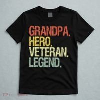 Vintage Grandpa Veteran Legend T-Shirt thumb 5