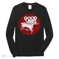 Vibraphone Good Vibes Only Vibraphonist Marimba Player Long Sleeve Shirt thumb 0