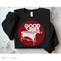 Vibraphone Good Vibes Only Vibraphonist Marimba Player Sweatshirt thumb 2