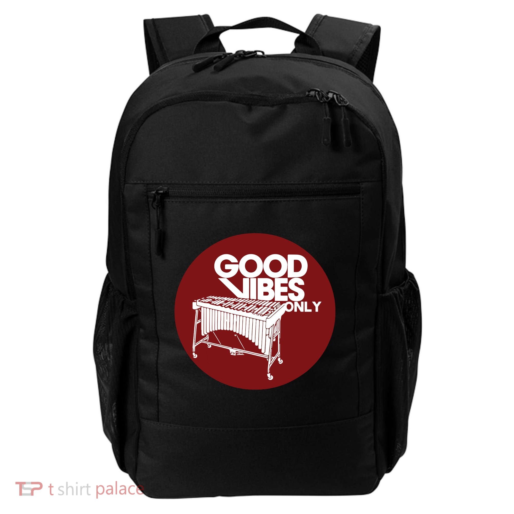 Vibraphone Good Vibes Only Vibraphonist Marimba Player Backpack