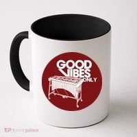 Vibraphone Good Vibes Only Vibraphonist Marimba Player Coffee Mug thumb 0