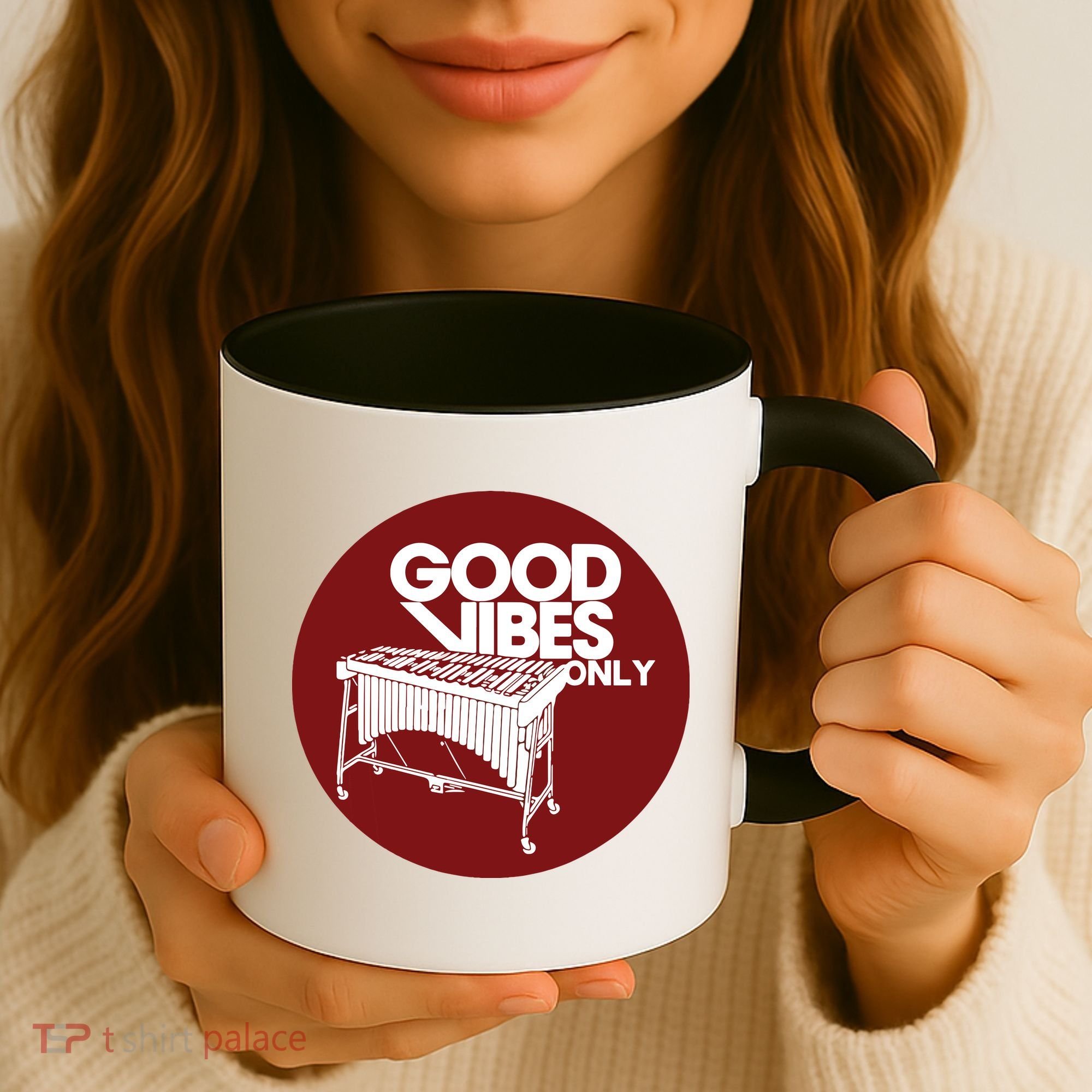 Vibraphone Good Vibes Only Vibraphonist Marimba Player Coffee Mug