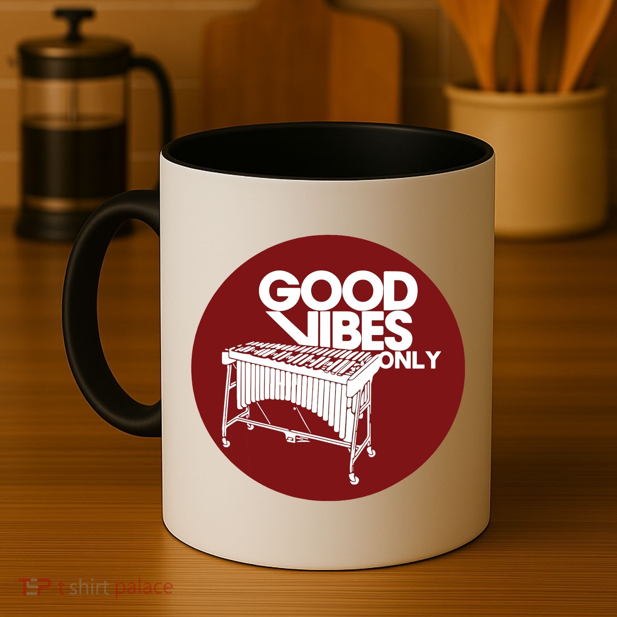 Vibraphone Good Vibes Only Vibraphonist Marimba Player Coffee Mug