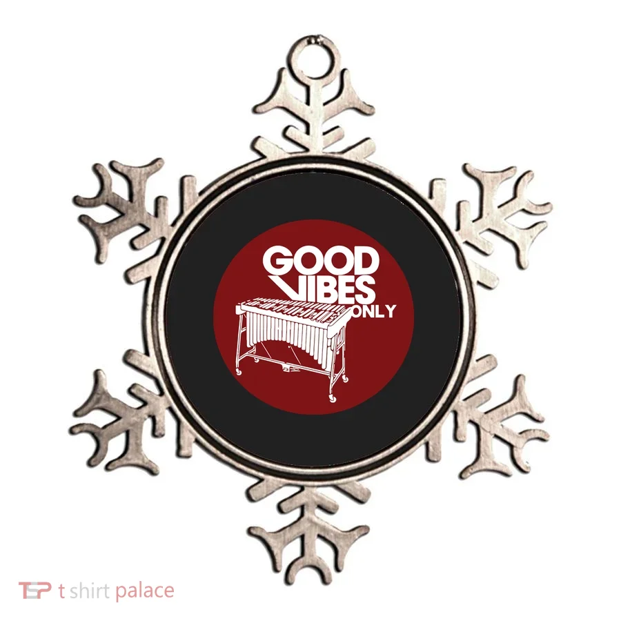 Vibraphone Good Vibes Only Vibraphonist Marimba Player Ornament
