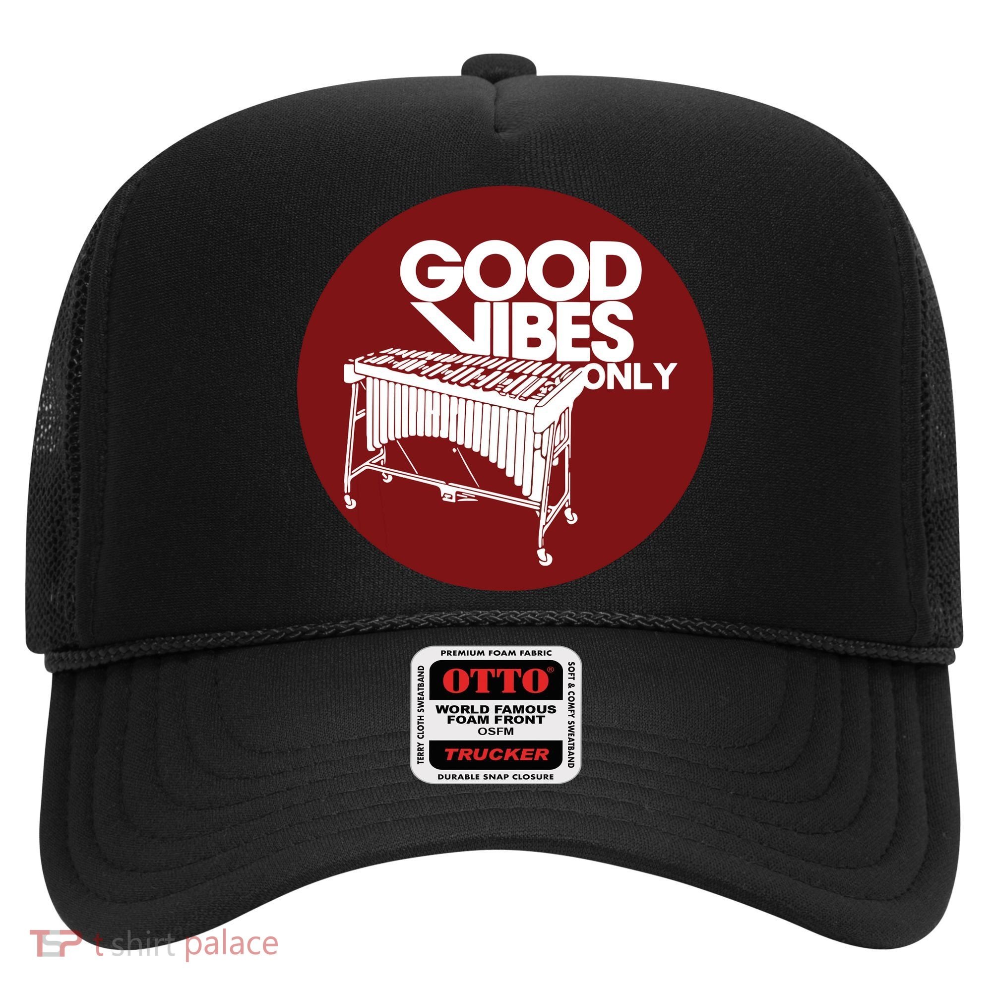 Vibraphone Good Vibes Only Vibraphonist Marimba Player Hat