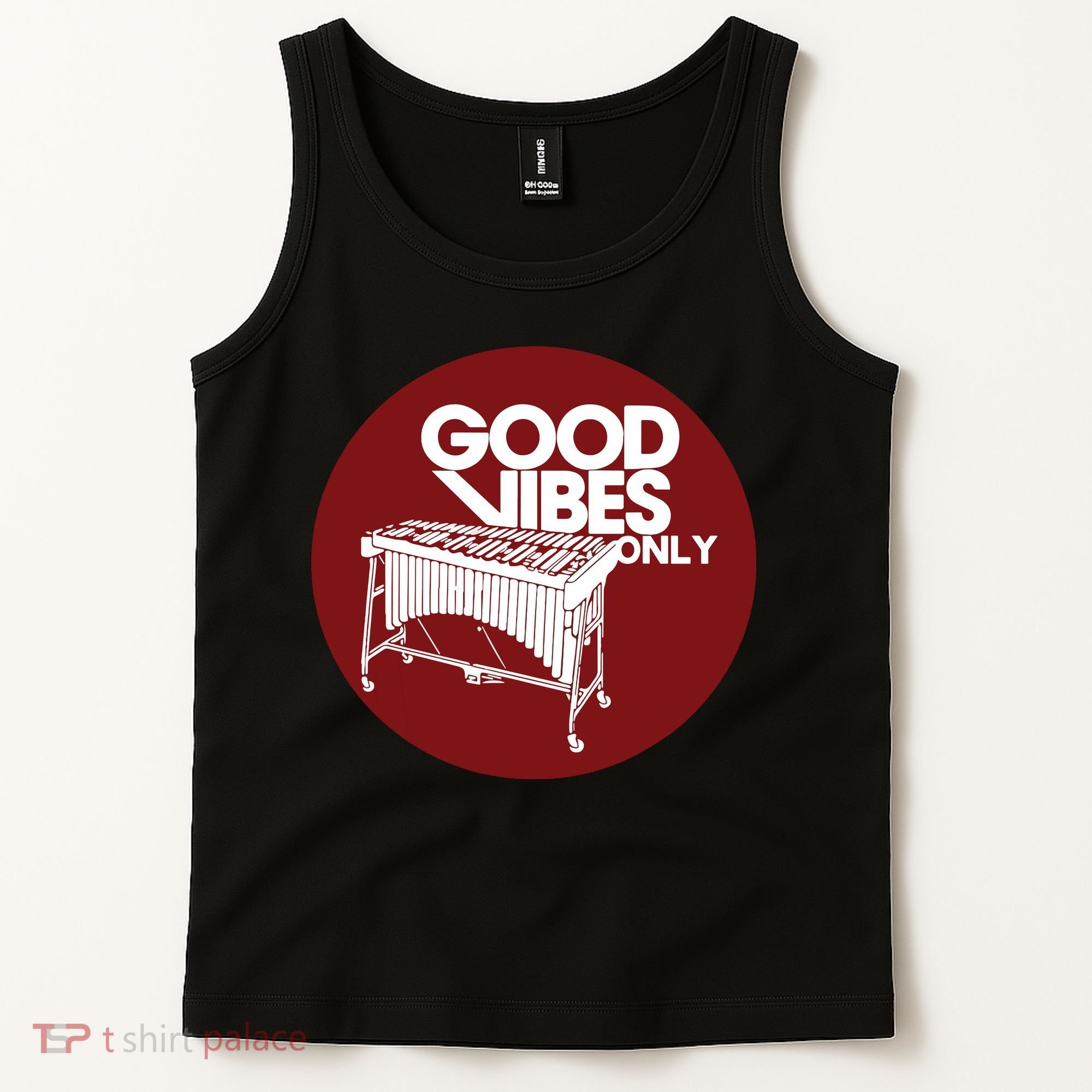 Vibraphone Good Vibes Only Vibraphonist Marimba Player Tank Top