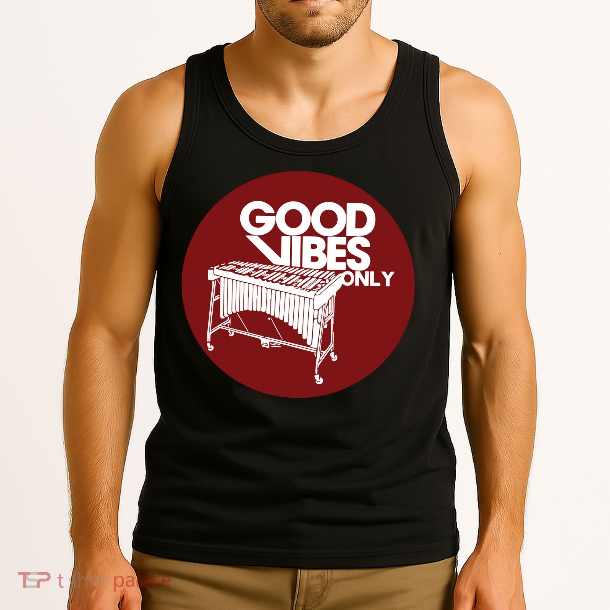 Vibraphone Good Vibes Only Vibraphonist Marimba Player Tank Top