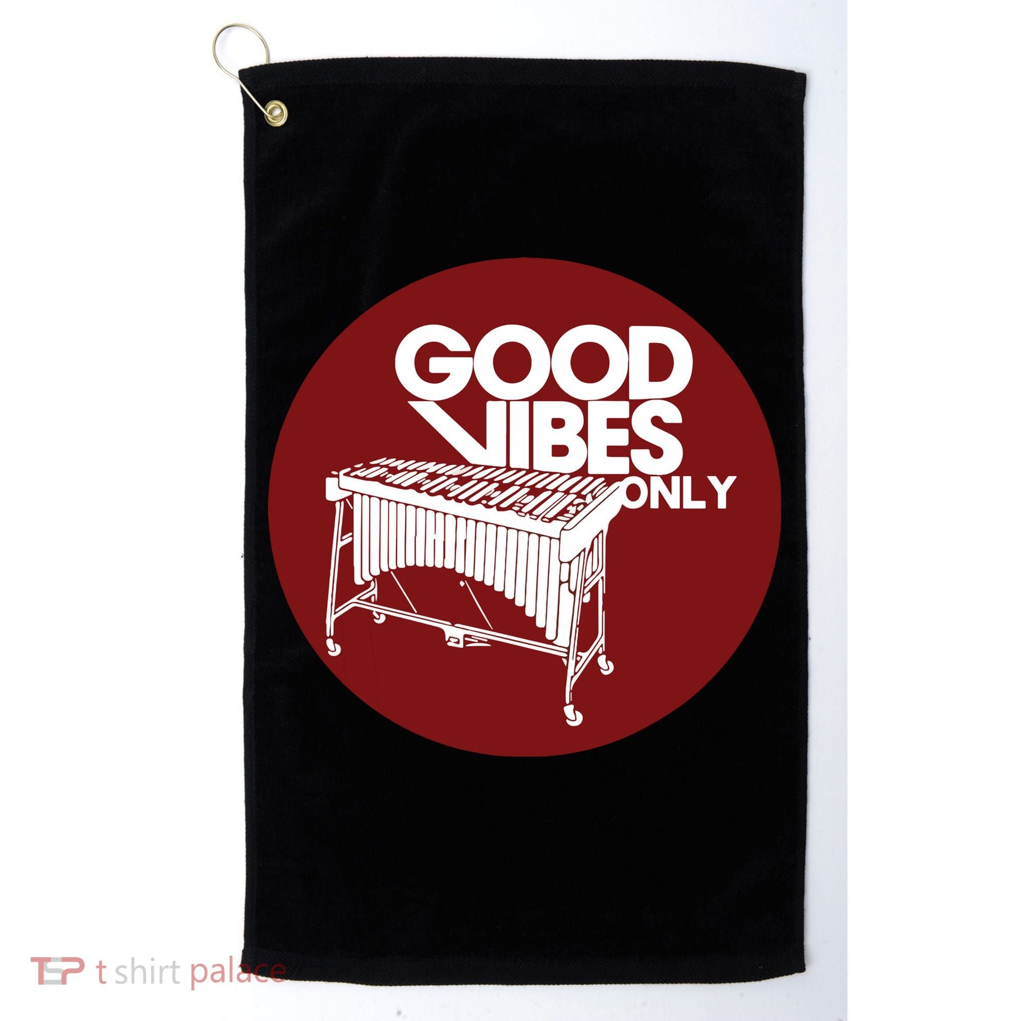 Vibraphone Good Vibes Only Vibraphonist Marimba Player Golf Towel