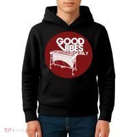 Vibraphone Good Vibes Only Vibraphonist Marimba Player Kids Hoodie thumb 4
