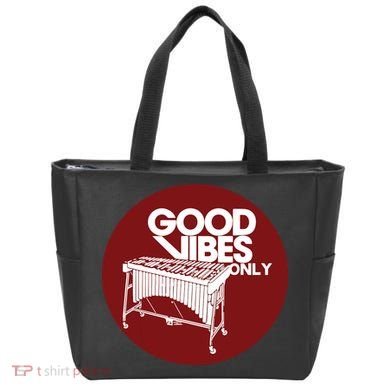 Vibraphone Good Vibes Only Vibraphonist Marimba Player Tote Bag