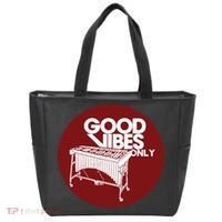 Vibraphone Good Vibes Only Vibraphonist Marimba Player Tote Bag thumb 0