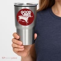 Vibraphone Good Vibes Only Vibraphonist Marimba Player Tumbler thumb 2