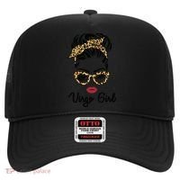 Virgo Girl Woman Face Leopard Bandana Wink Eye Hat thumb 0