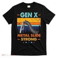 Vintage Gen X Generation Sarcasm Gen X Metalslide A Strong T-Shirt thumb 0