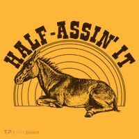 Vintage Half Assin It Mule Donkey T-Shirt thumb 7