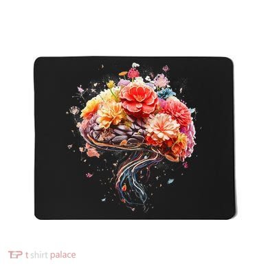 Vintage Human Anatomy Brain Colorful Brain Science Mousepad