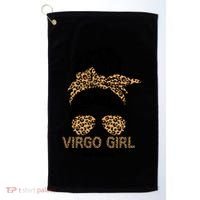 Virgo Horoscope August September Astrology Birthday Gift Golf Towel thumb 0