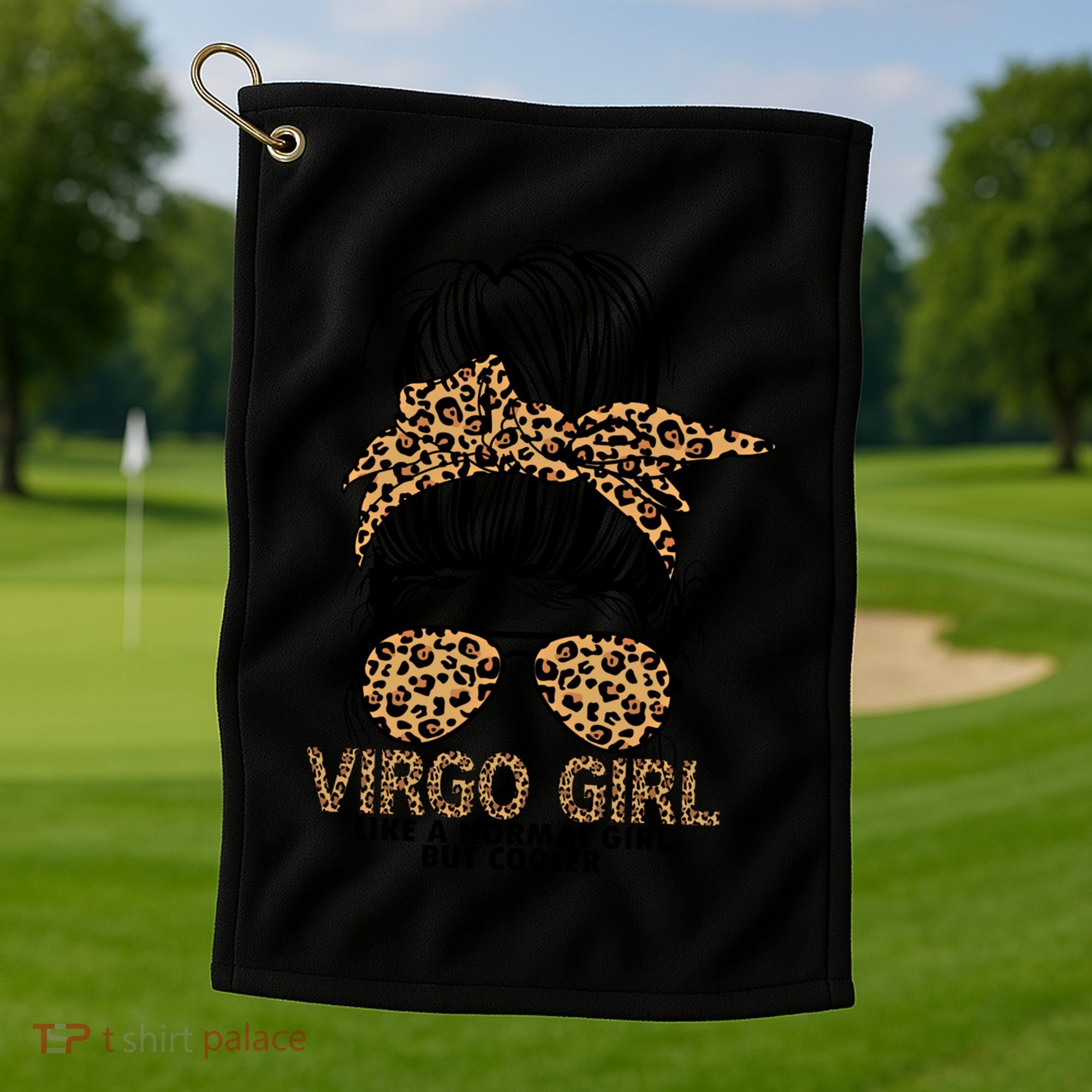 Virgo Horoscope August September Astrology Birthday Gift Golf Towel