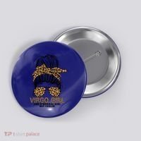 Virgo Horoscope August September Astrology Birthday Gift Button thumb 0