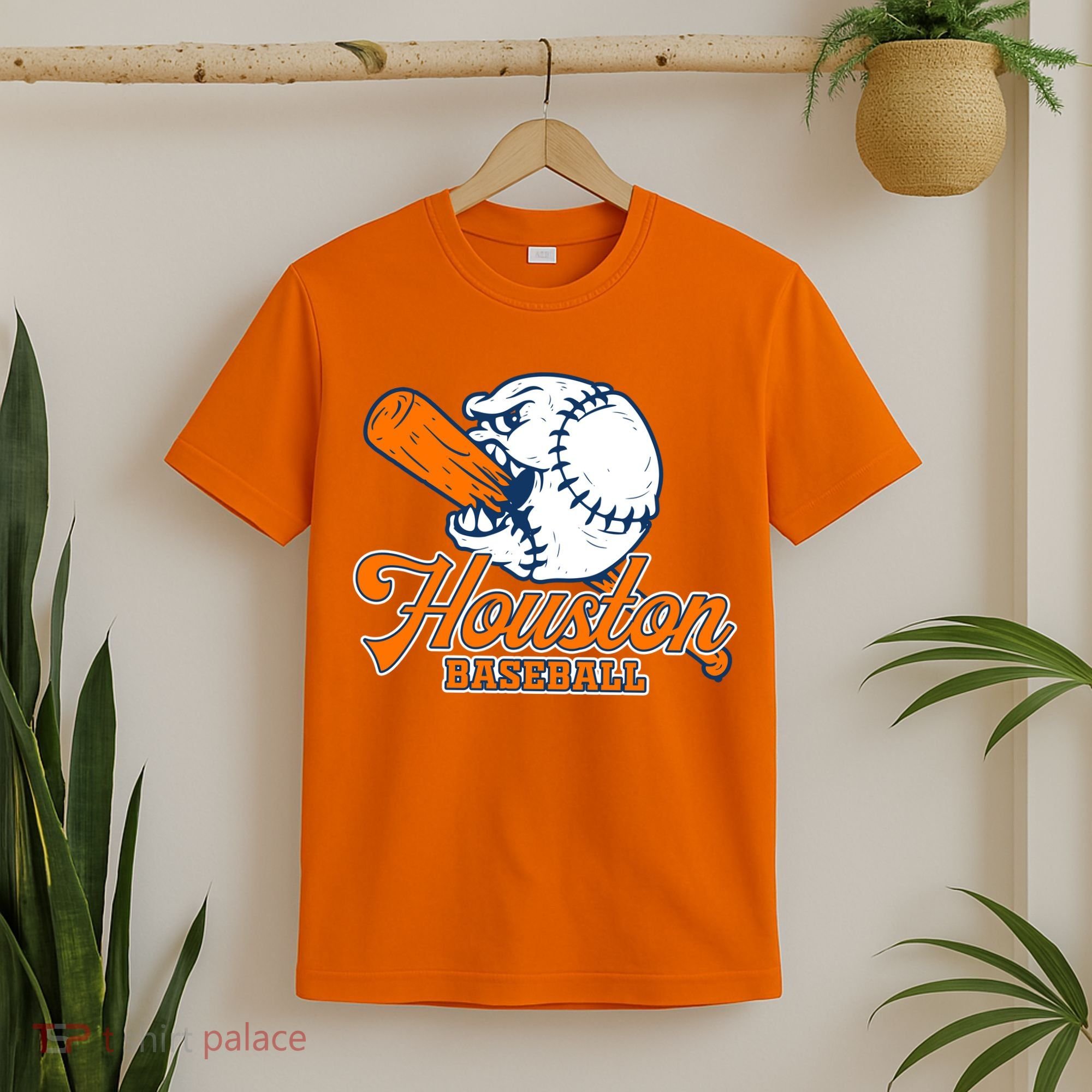 Vintage Houston Baseball Space City Retro T-Shirt