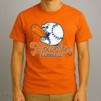 Vintage Houston Baseball Space City Retro T-Shirt thumb 3