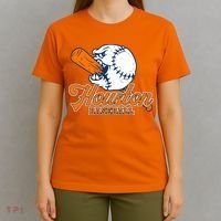 Vintage Houston Baseball Space City Retro T-Shirt thumb 4