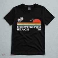 Vintage Huntington Beach California Retro Surfing 70's Gift T-Shirt thumb 5