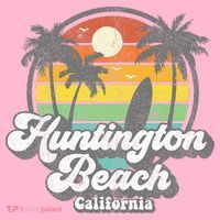 Vintage Huntington Beach California Surfing T-Shirt thumb 7