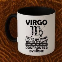 Virgo Hated By Y August September Zodiac Birthday Cool Gift Coffee Mug thumb 2