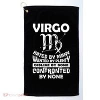 Virgo Hated By Y August September Zodiac Birthday Cool Gift Golf Towel thumb 0