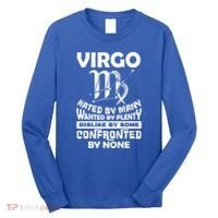 Virgo Hated By Y August September Zodiac Birthday Cool Gift Long Sleeve Shirt thumb 0