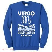 Virgo Hated By Y August September Zodiac Birthday Cool Gift Sweatshirt thumb 0