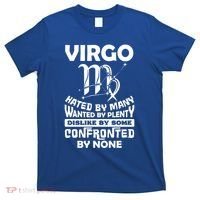 Virgo Hated By Y August September Zodiac Birthday Cool Gift T-Shirt thumb 0